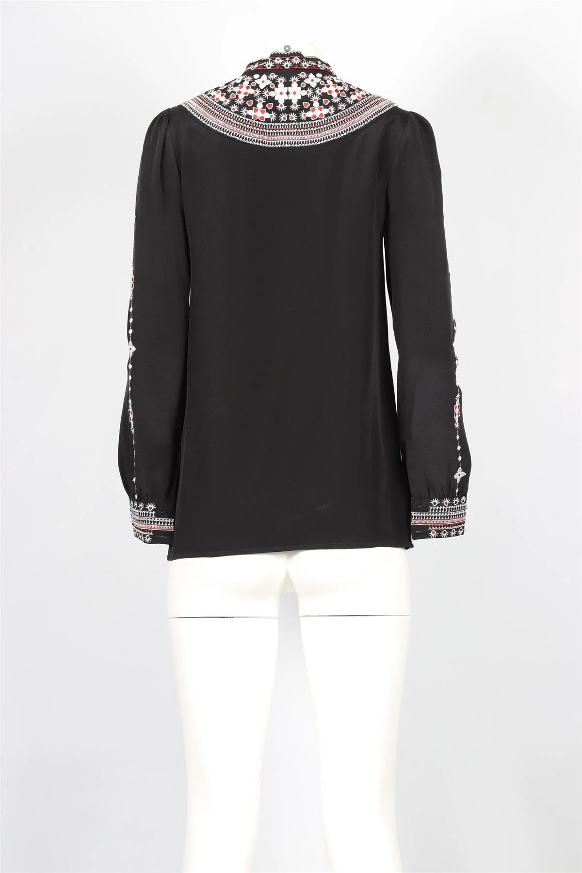 VILSHENKO BLACK SILK TOP UK 10 - Image 4