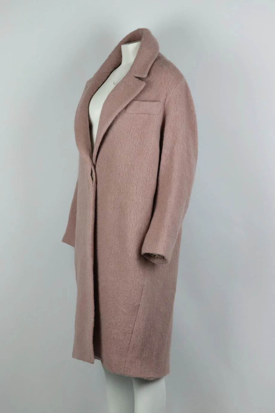 VINCE BRUSHED WOOL BLEND COAT MEDIUM - Image 3