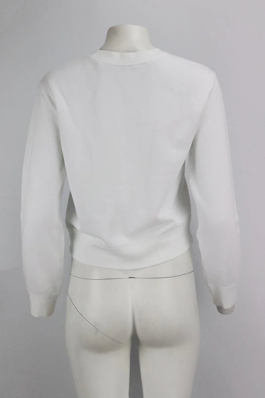 VINCE COTTON JERSEY SWEATSHIRT SMALL - Image 4