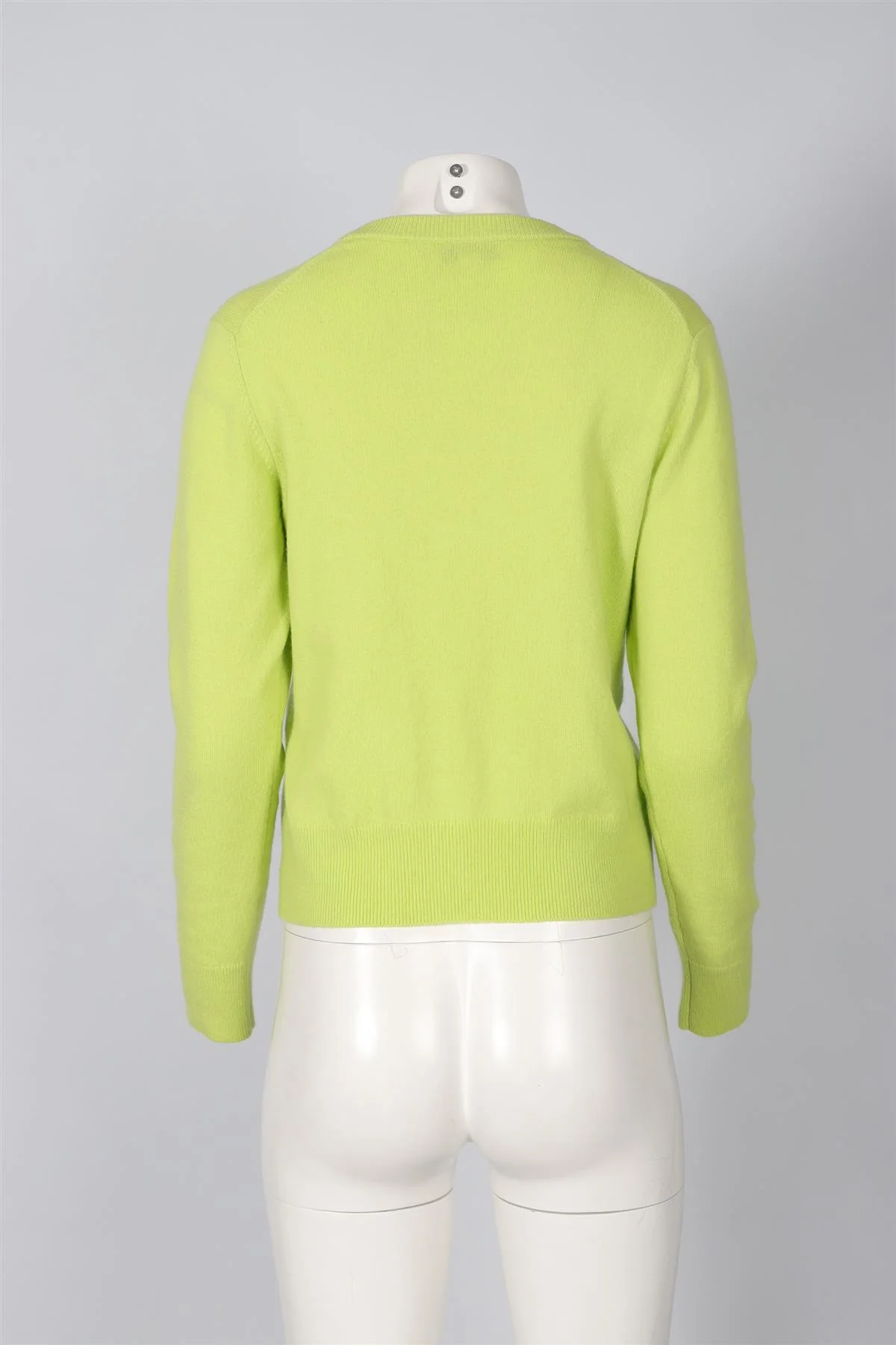VINCE GREEN CASHMERE SWEATER SMALL - Image 4