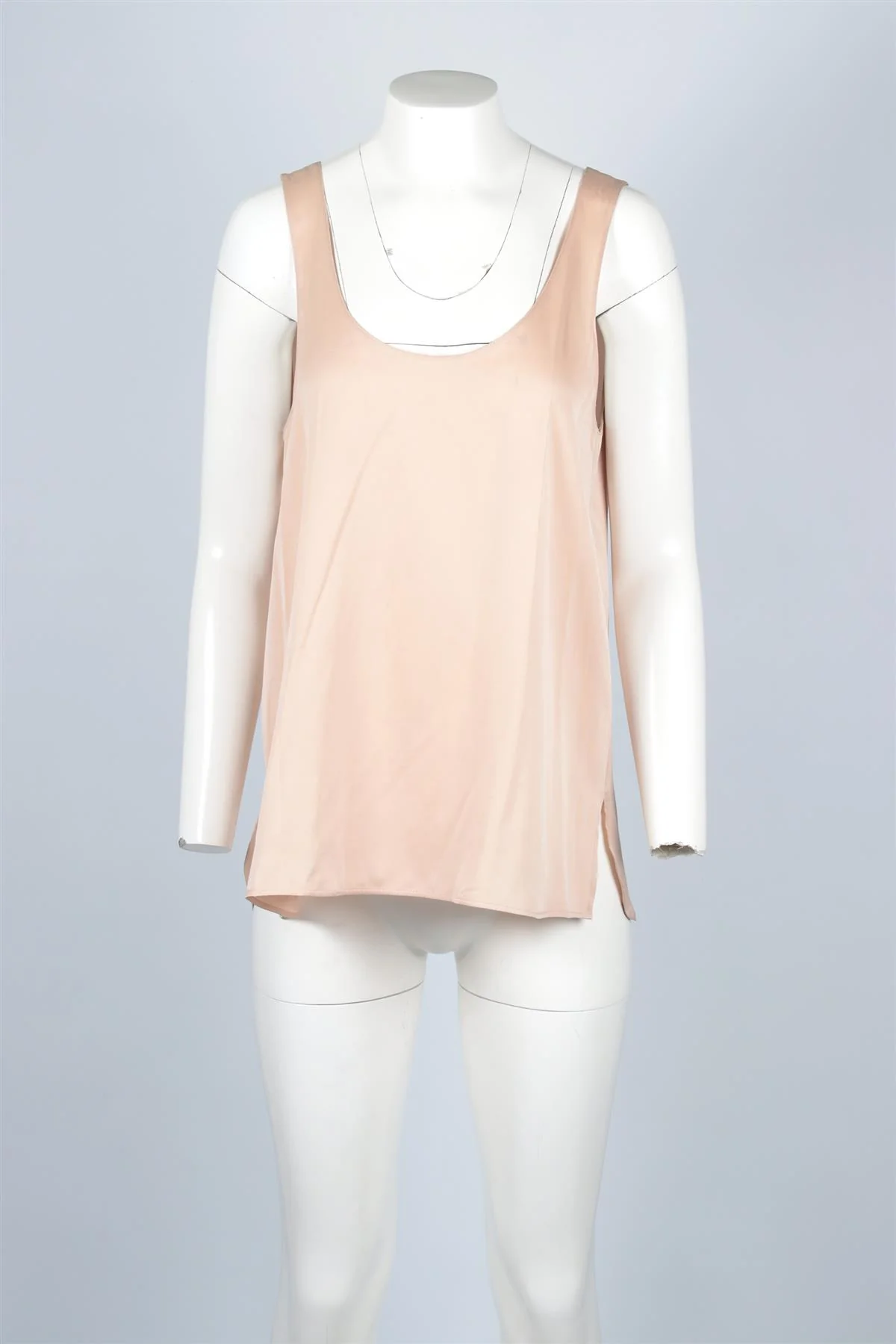 VINCE NUDE SILK TOP LARGE - Image 2