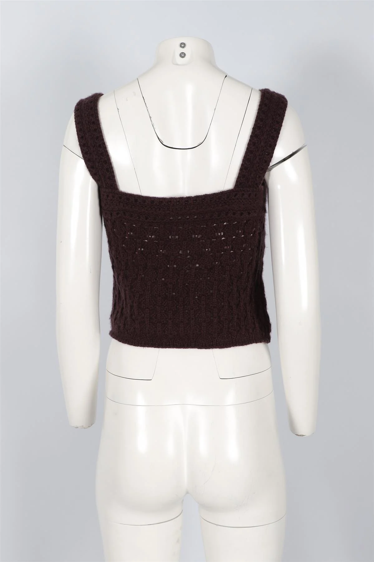 VINCE PURPLE CASHMERE TOP SMALL - Image 4