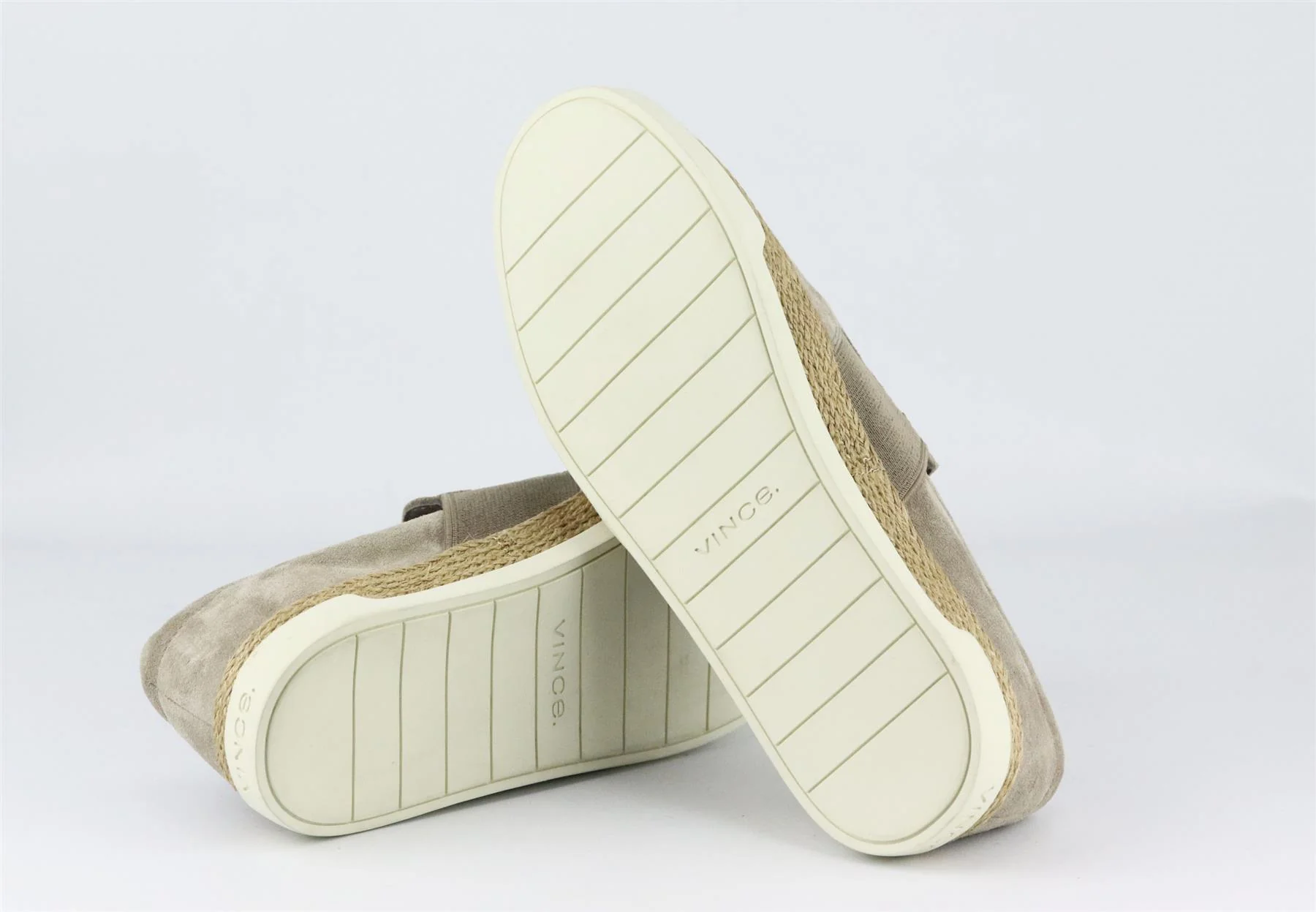 VINCE SUEDE SLIP ON SNEAKERS EU 38.5 UK 5.5 US 8.5 - Image 5