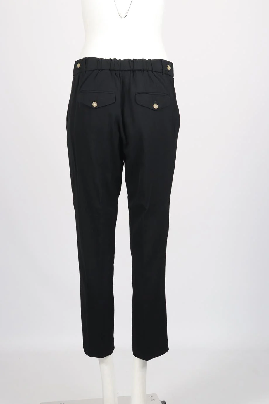 VINCE WOVEN STRAIGHT LEG PANTS MEDIUM - Image 4
