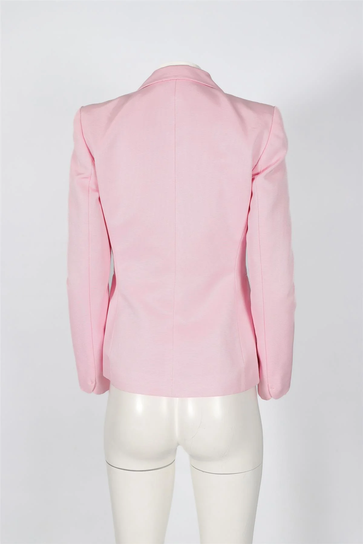 VIONNET PINK COTTON BLAZER IT 42 UK 10 - Image 4