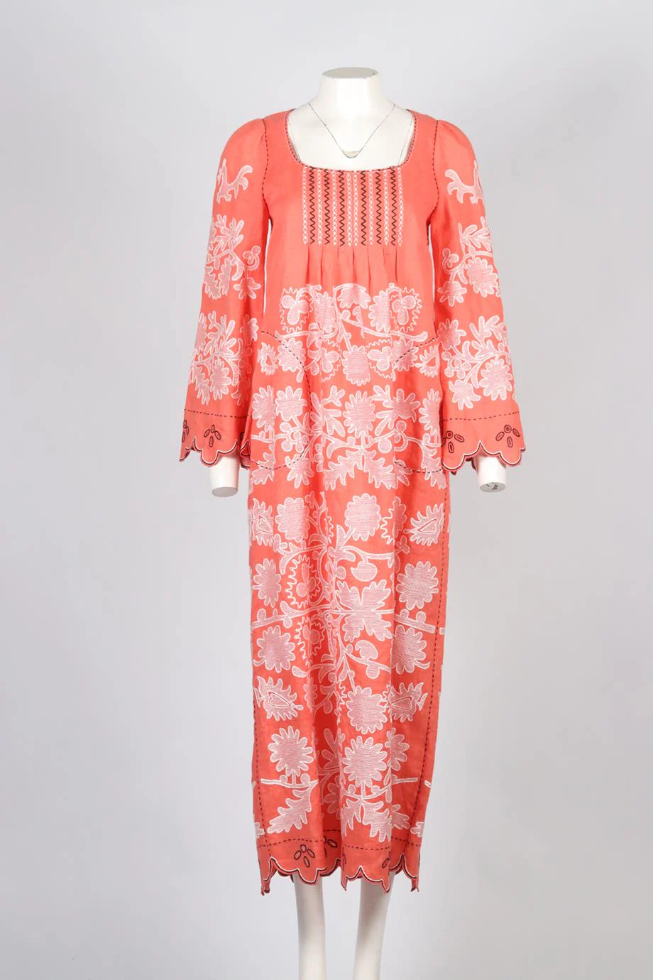 VITA KIN LINEN MAXI DRESS XSMALL - Image 2