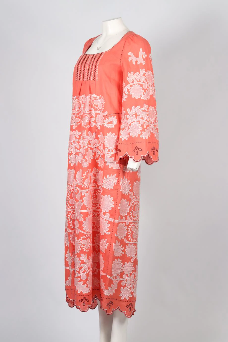 VITA KIN LINEN MAXI DRESS XSMALL - Image 3