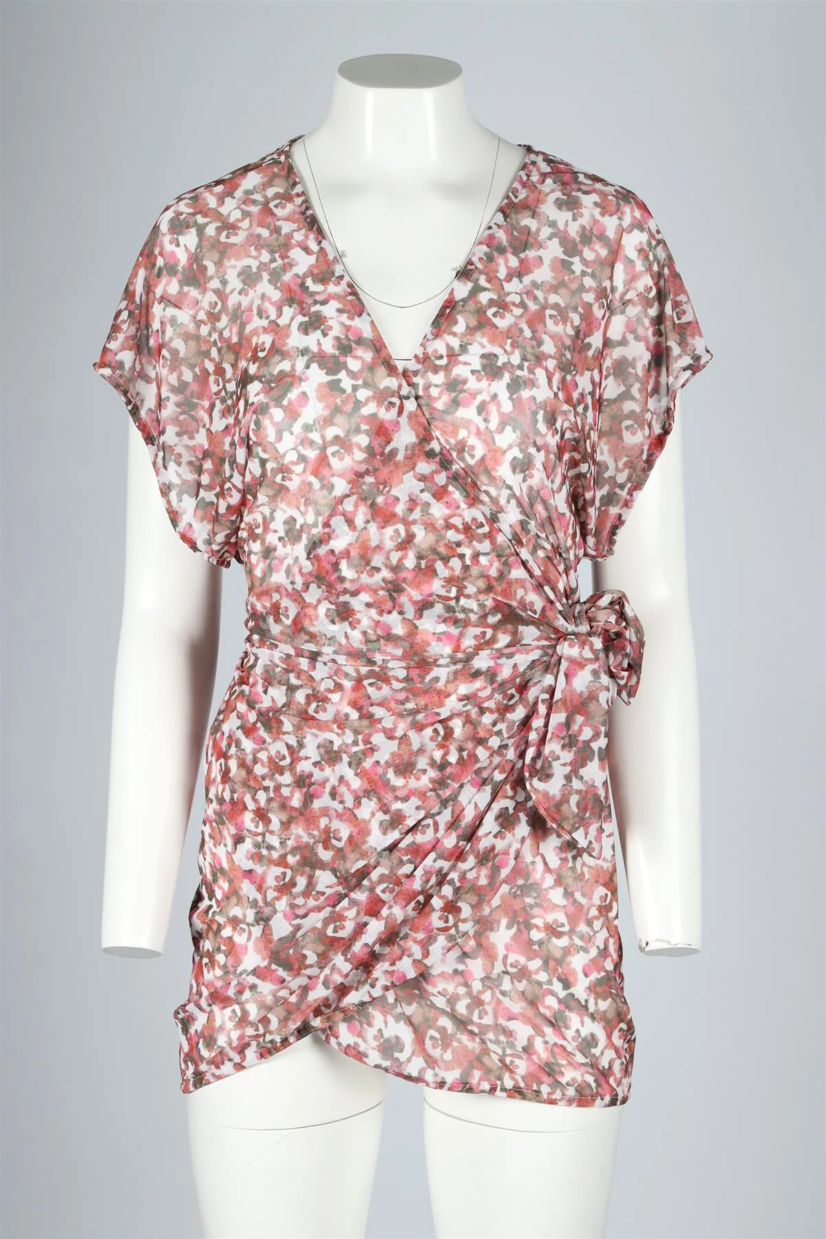 VIX PAULA HERMANNY MULTICOLOURED MESH MINI DRESS MEDIUM - Image 2