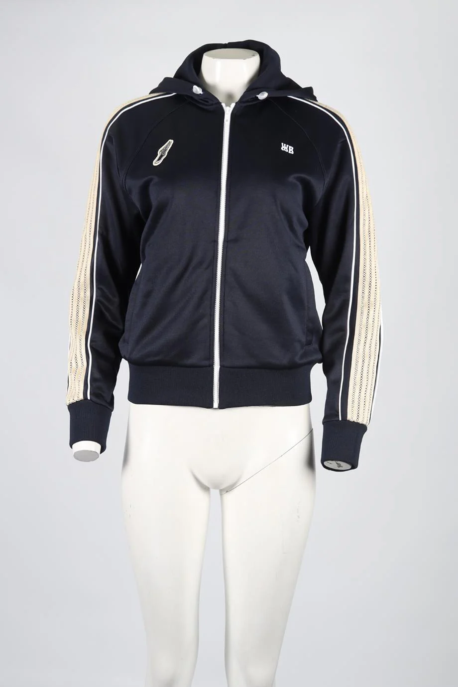 WALES BONNER JERSEY HOODIE SMALL - Image 2