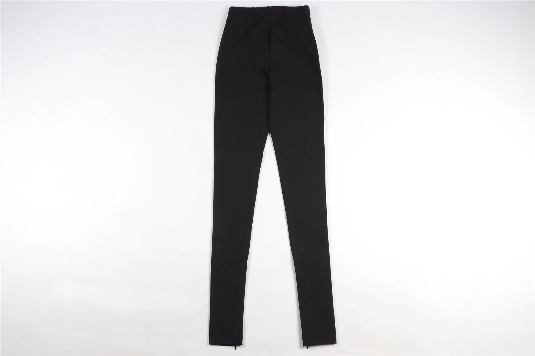 WARDROBE NYC + HAILEY BIEBER BLACK JERSEY SKINNY PANTS XSMALL - Image 4