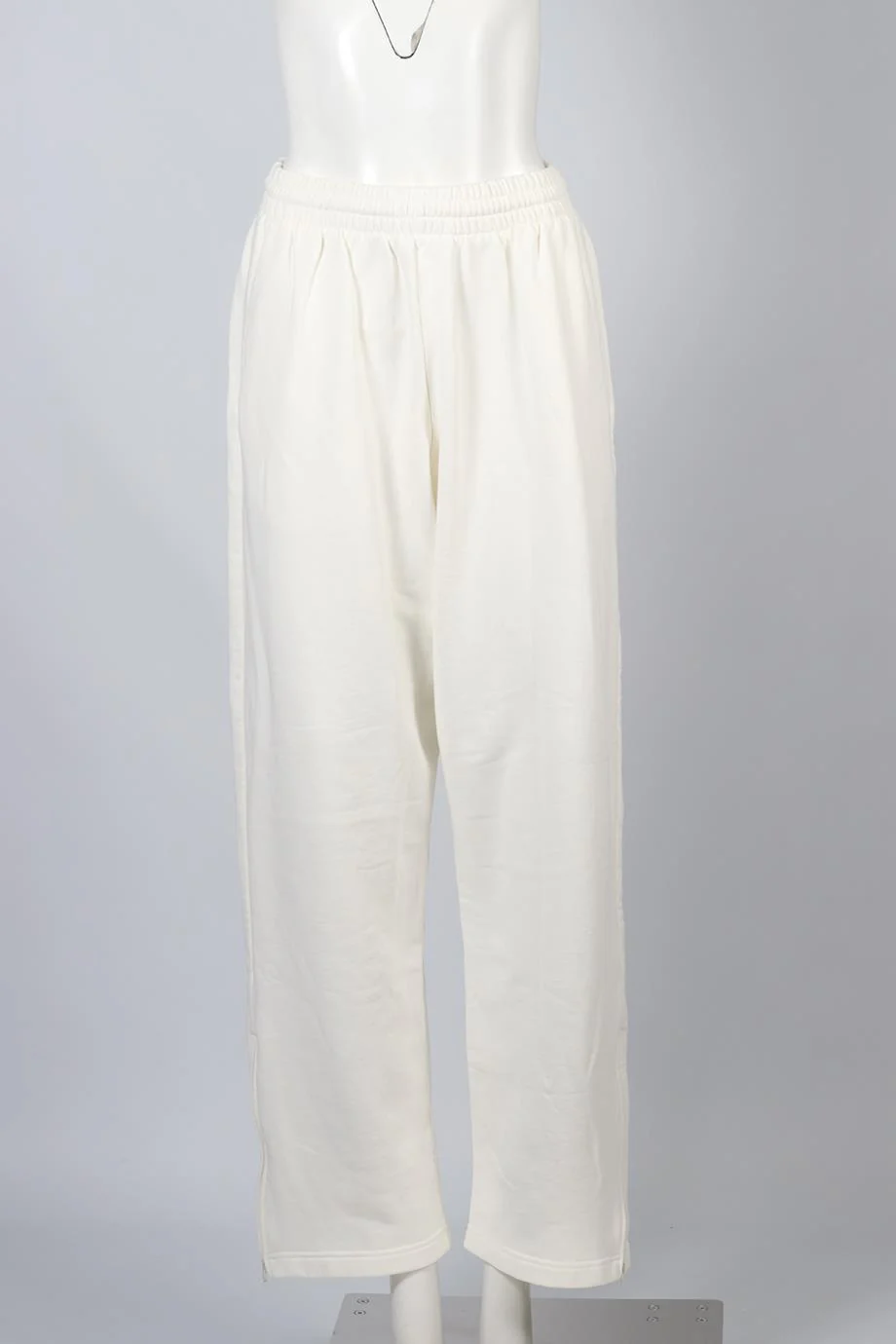 WARDROBE NYC + HAILEY BIEBER COTTON WIDE LEG PANTS XSMALL - Image 2