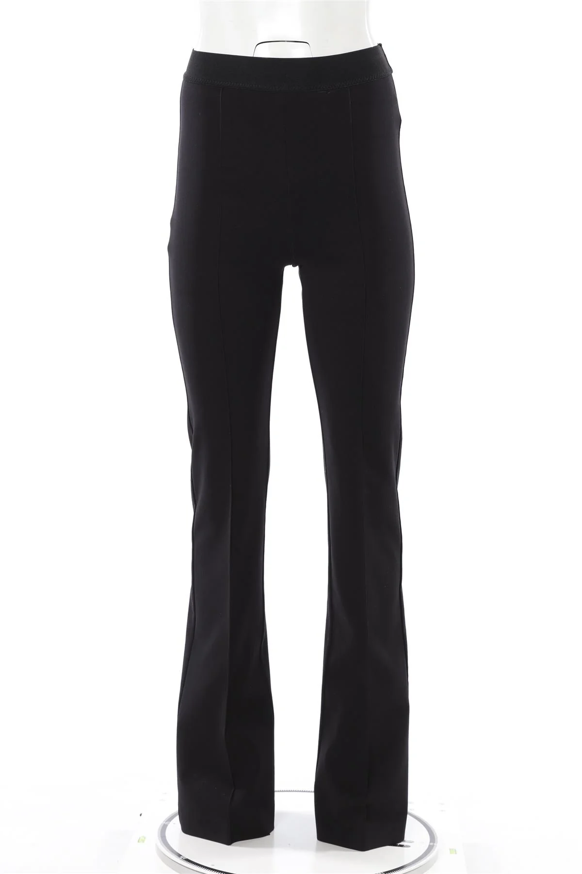 WARDROBE NYC + RHW BLACK KNIT FLARED PANTS XSMALL/SMALL - Image 3