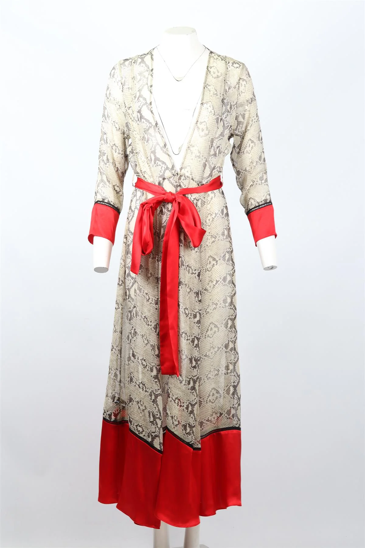 WE ARE LEONE SILK ROBE MEDIUM-LARGE - Image 2