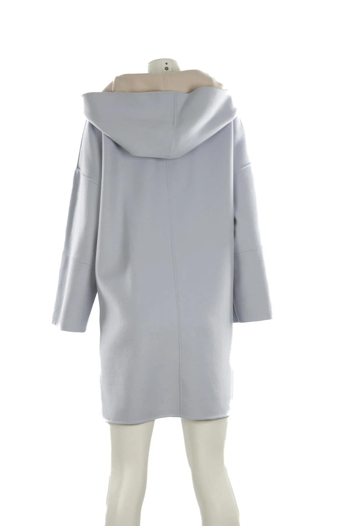 WEEKEND MAX MARA BLUE WOOL COAT UK 8 - Image 4