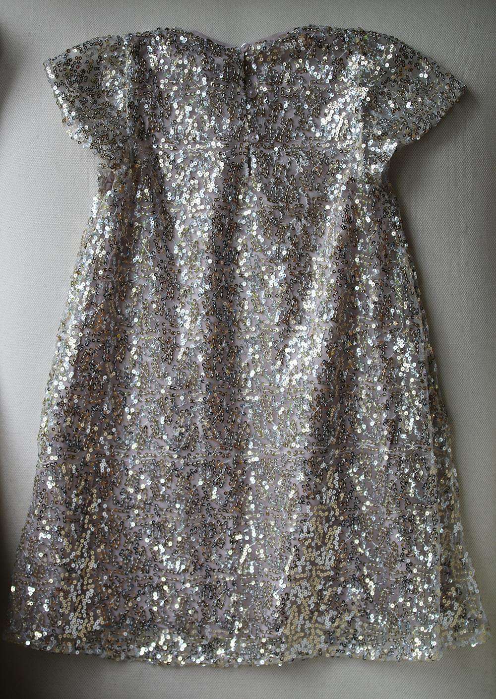 WILD AND GORGEOUS KIDS GIRLS SEQUIN EMBELLISHED DRESS 4-5 YEARS - Image 3