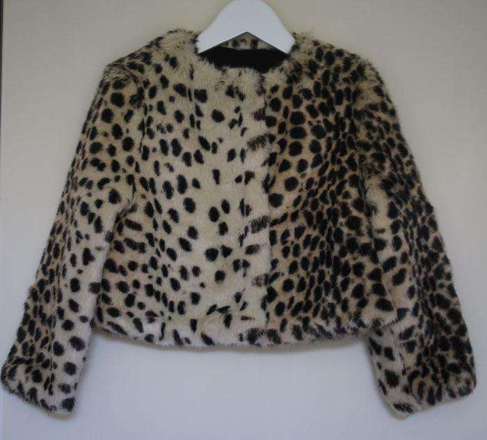 WILD & GORGEOUS GIRLS LEOPARD TARA JACKET 4-5 YEARS - Image 2