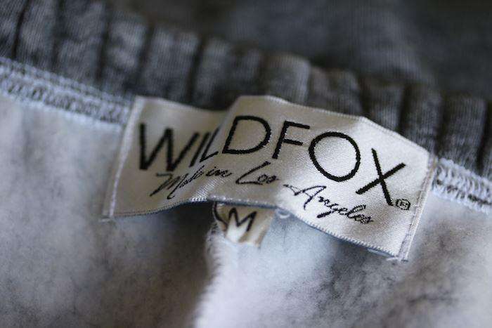 WILDFOX GREY SWEATPANTS MEDIUM - Image 4