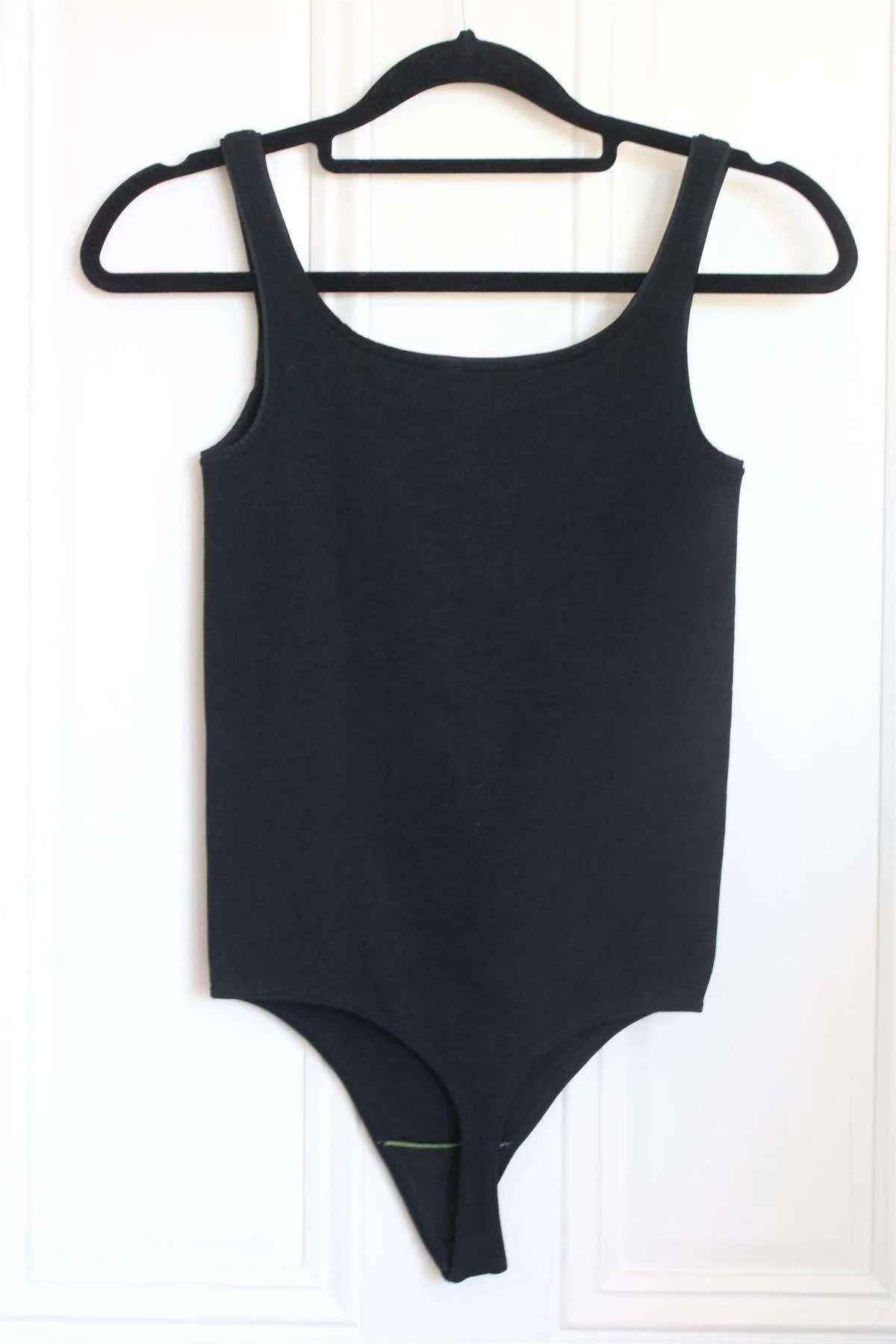 WOLFORD JAMAIKA STRETCH JERSEY THONG BODYSUIT SMALL - Image 3