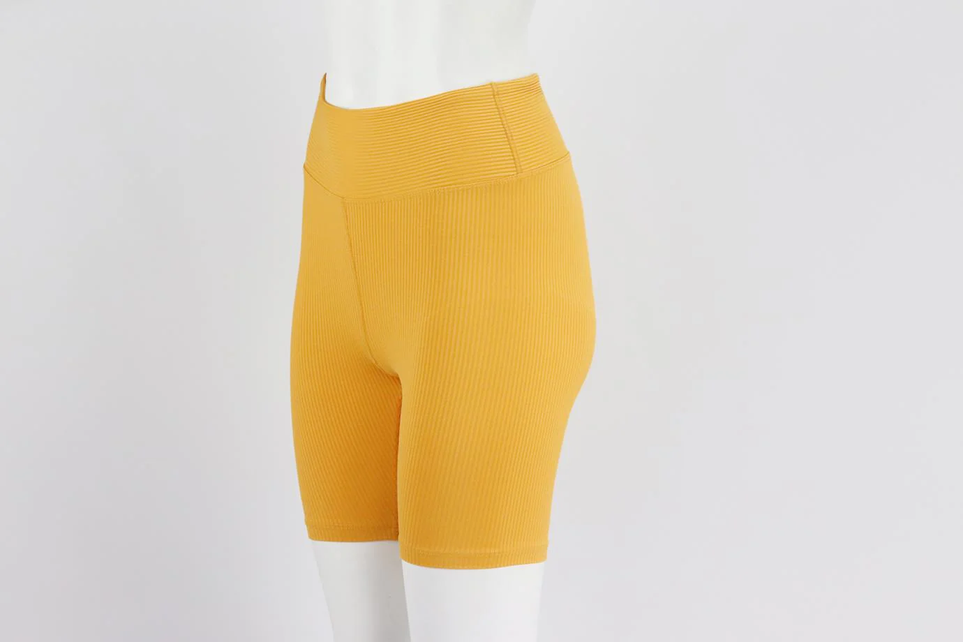 YEAR OF OURS + BANDIER RIBBED STRETCH BIKER SHORTS SMALL - Image 3