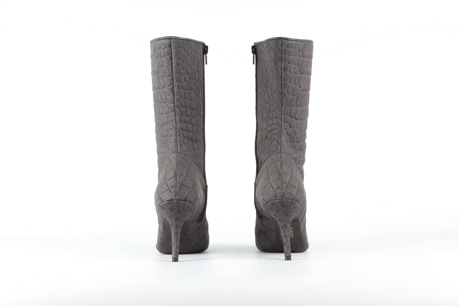 YEEZY GREY SEASON 5 LEATHER BOOTS EU 38 UK 5 US 8 - Image 5