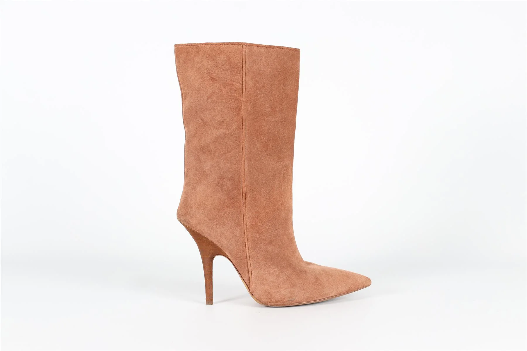 YEEZY PINK SEASON 5 SUEDE ANKLE BOOTS EU 38 UK 5 US 8 - Image 2