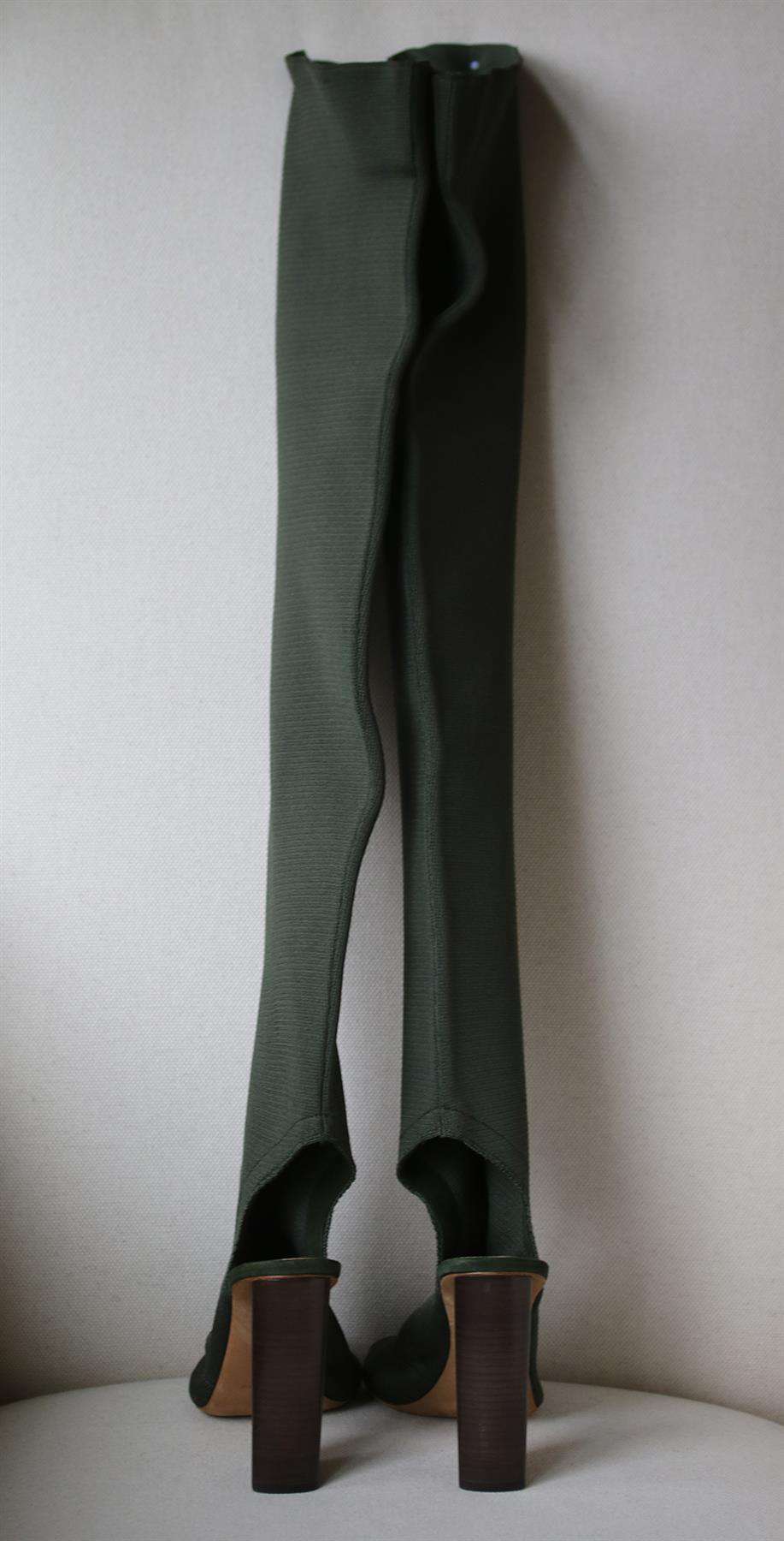 YEEZY SEASON 2 OVER THE KNEE KNIT BOOTS EU 38 UK 5 US 8 - Image 4