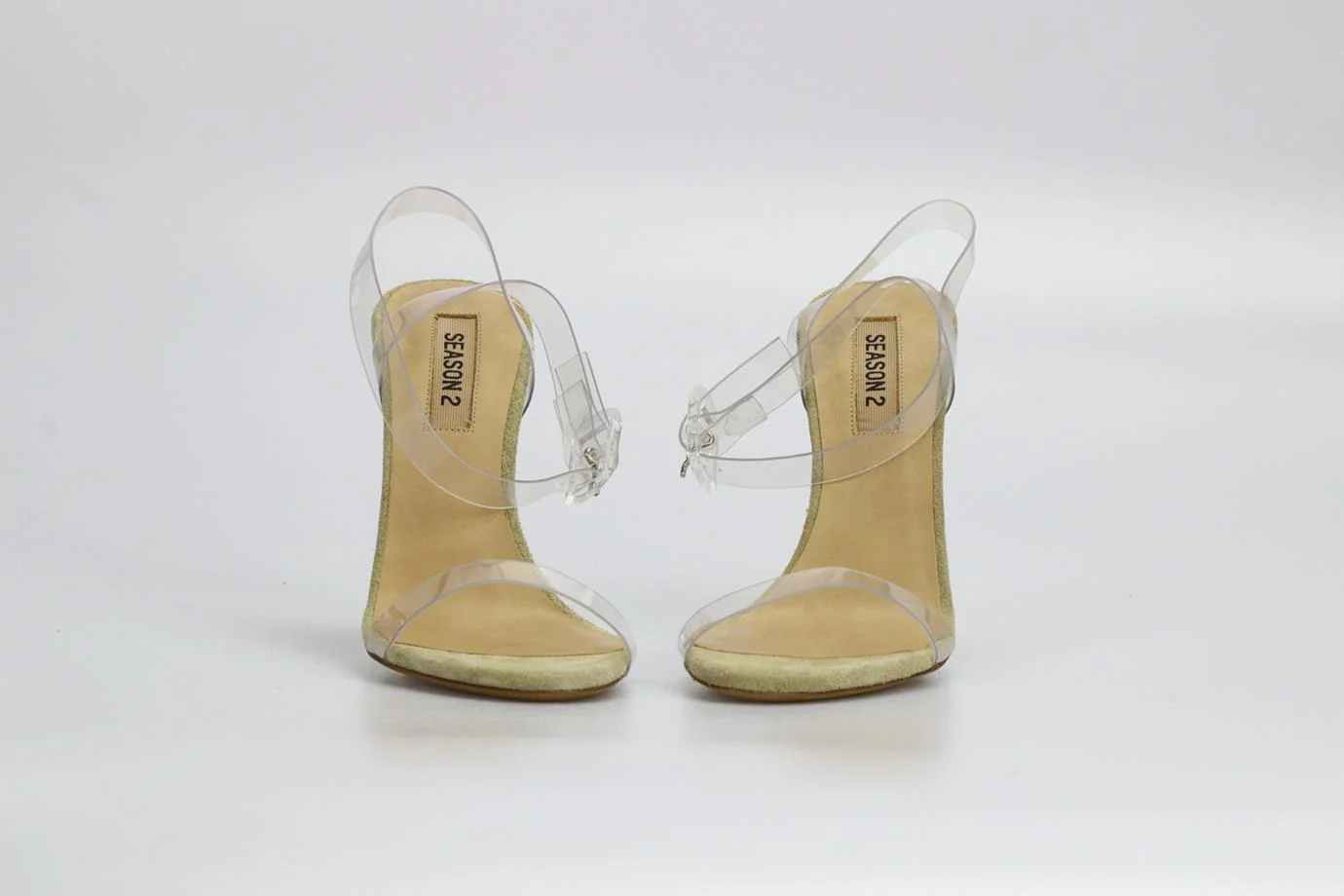 YEEZY SEASON 2 PVC AND SUEDE SANDALS EU 38 UK 5 US 8 - Image 3