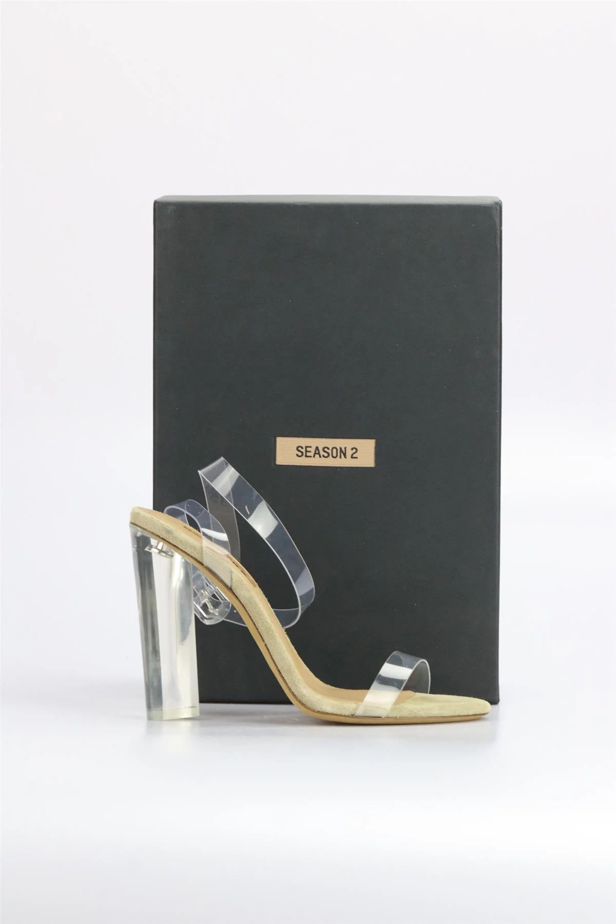 YEEZY SEASON 2 PVC AND SUEDE SANDALS EU 38 UK 5 US 8 - Image 6