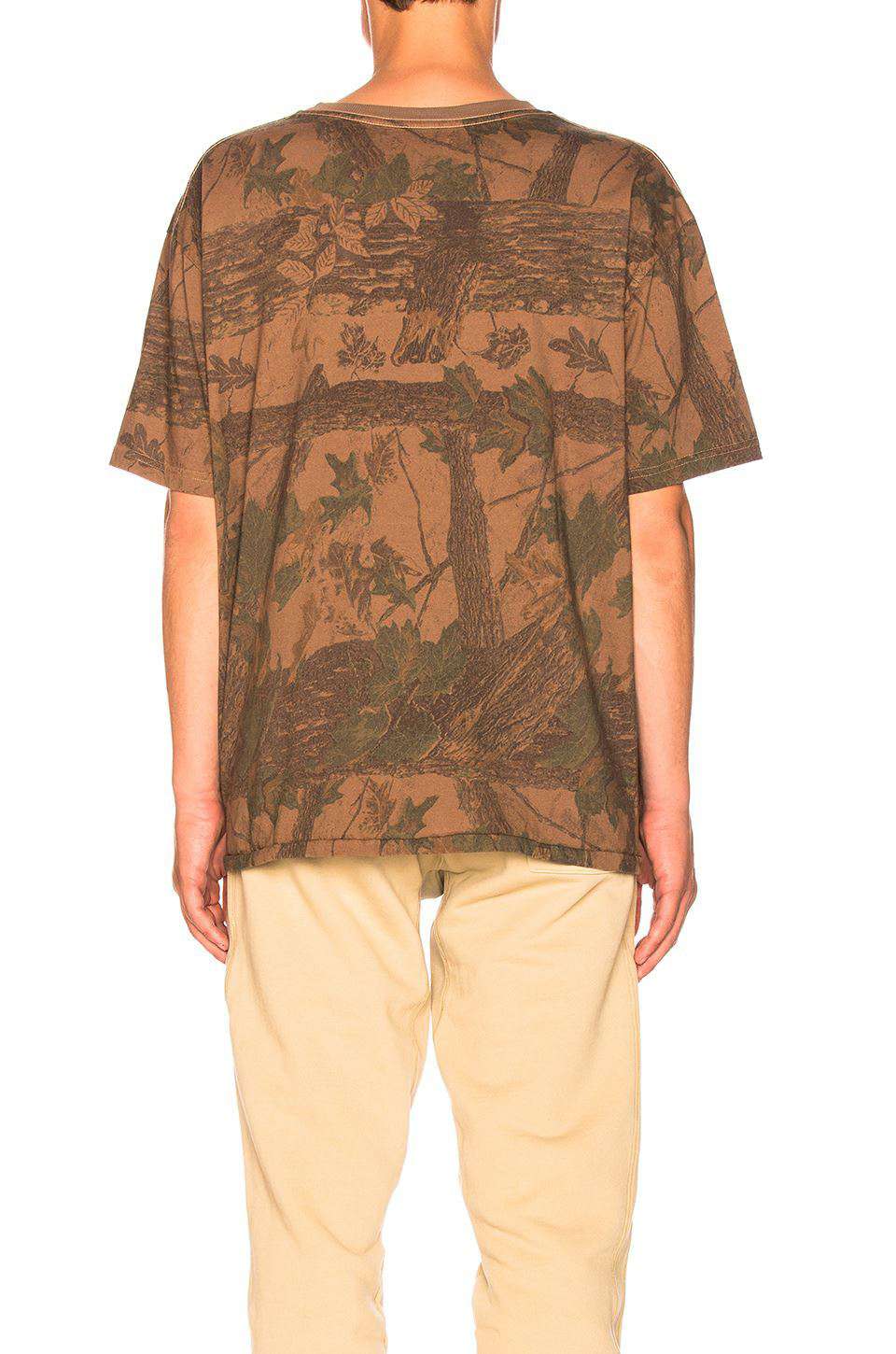 YEEZY SEASON 4 CAMO COTTON T-SHIRT MEDIUM - Image 2