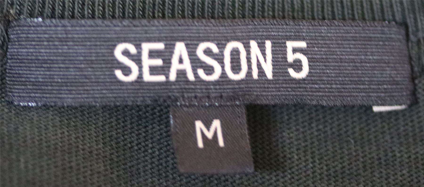 YEEZY SEASON 5 CALI SPORT COTTON JERSEY T-SHIRT MEDIUM - Image 5