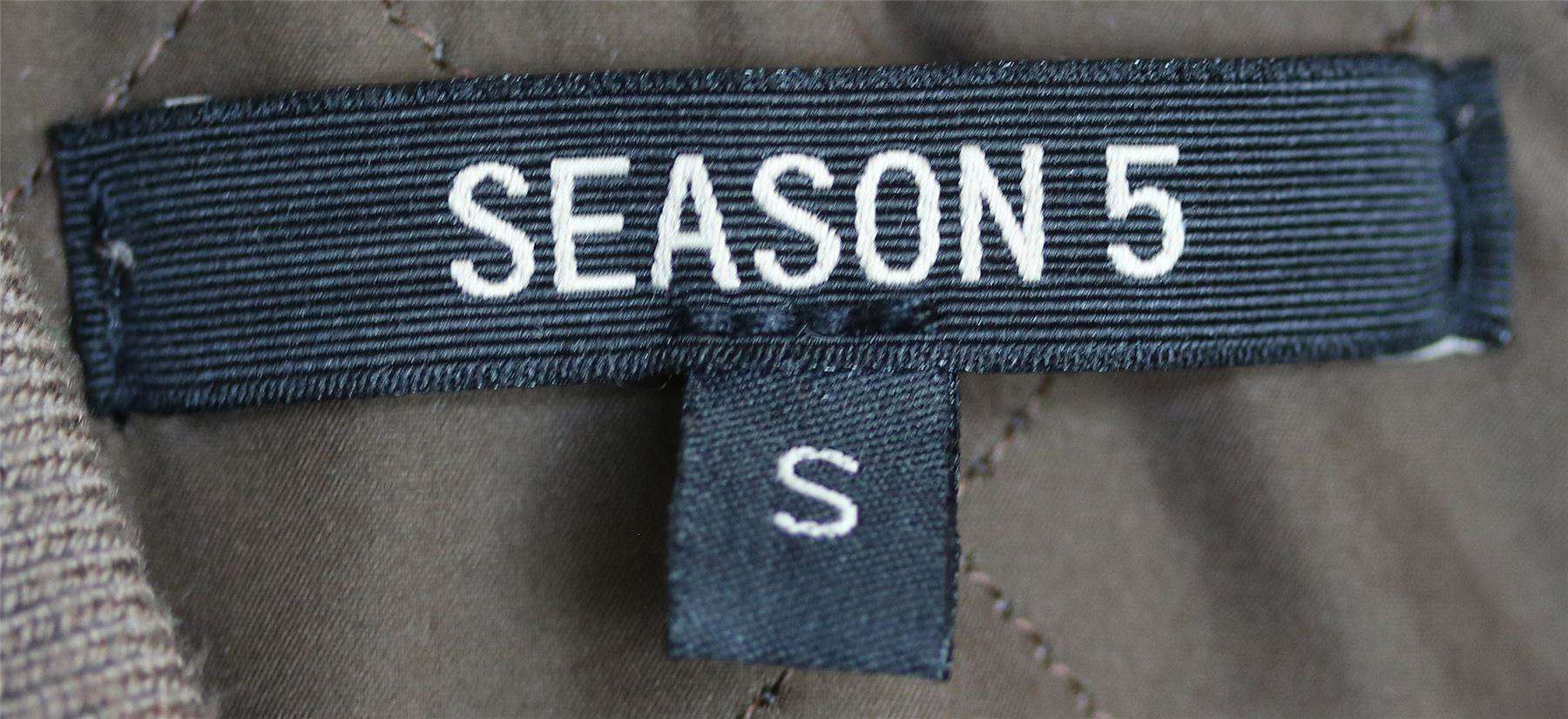 YEEZY SEASON 5 MULHOLLAND OVERSIZE CLASSIC BOMBER JACKET SMALL - Image 6