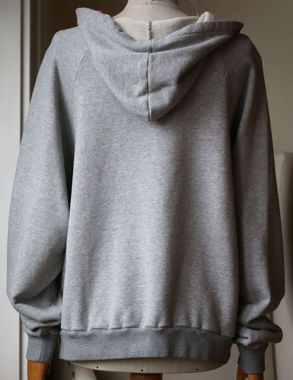 YEEZY SEASON 5 RIP COTTON HOODIE SMALL - Image 4