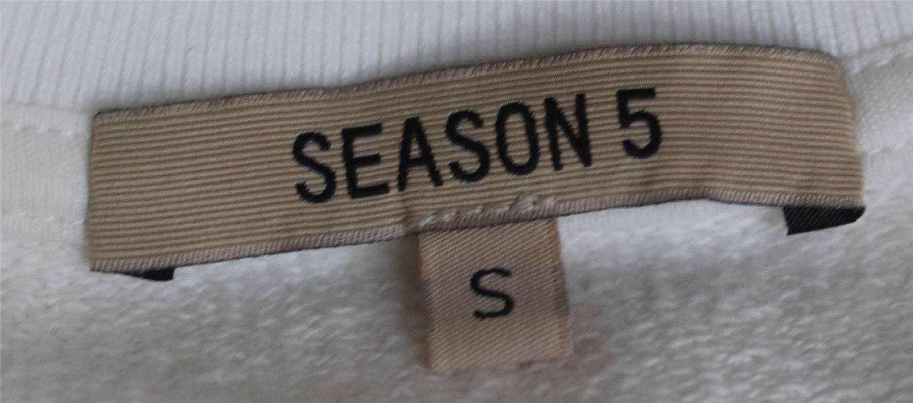 YEEZY SEASON 5 SCRIBBLE CREWNECK SWEATER SMALL - Image 5