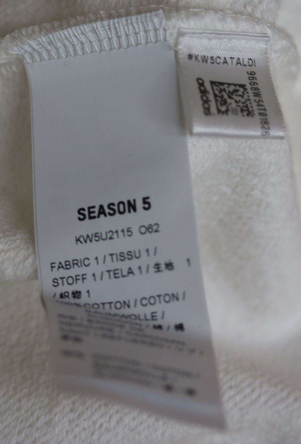 YEEZY SEASON 5 SCRIBBLE CREWNECK SWEATER SMALL - Image 6