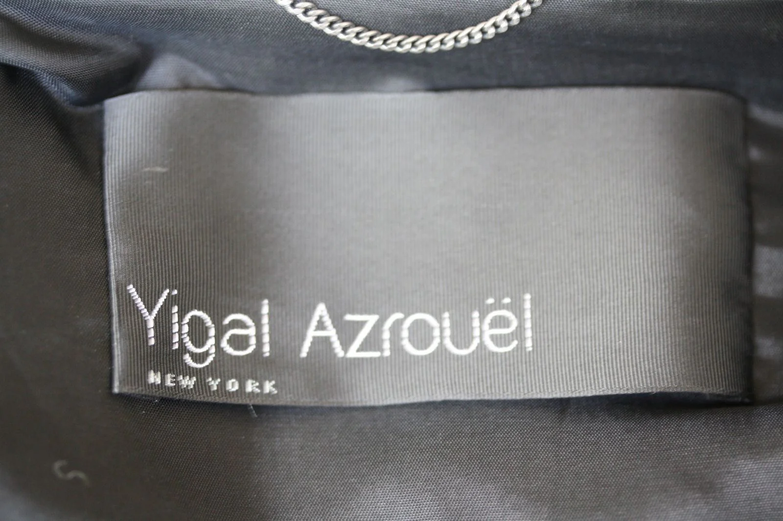 YIGAL AZROUEL DETACHABLE LEATHER SLEEVE SHEARLING JACKET US 6 UK 8 - Image 10
