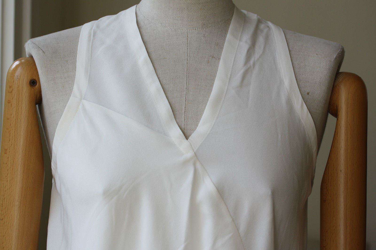 YIGAL AZROUEL GEORGETTE SILK TOP US 2 UK 6 - Image 2