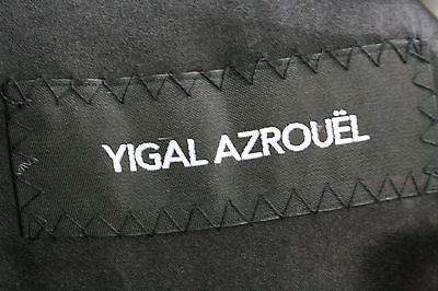 YIGAL AZROUEL LEATHER AND FOX FUR VEST GILET MEDIUM - Image 7