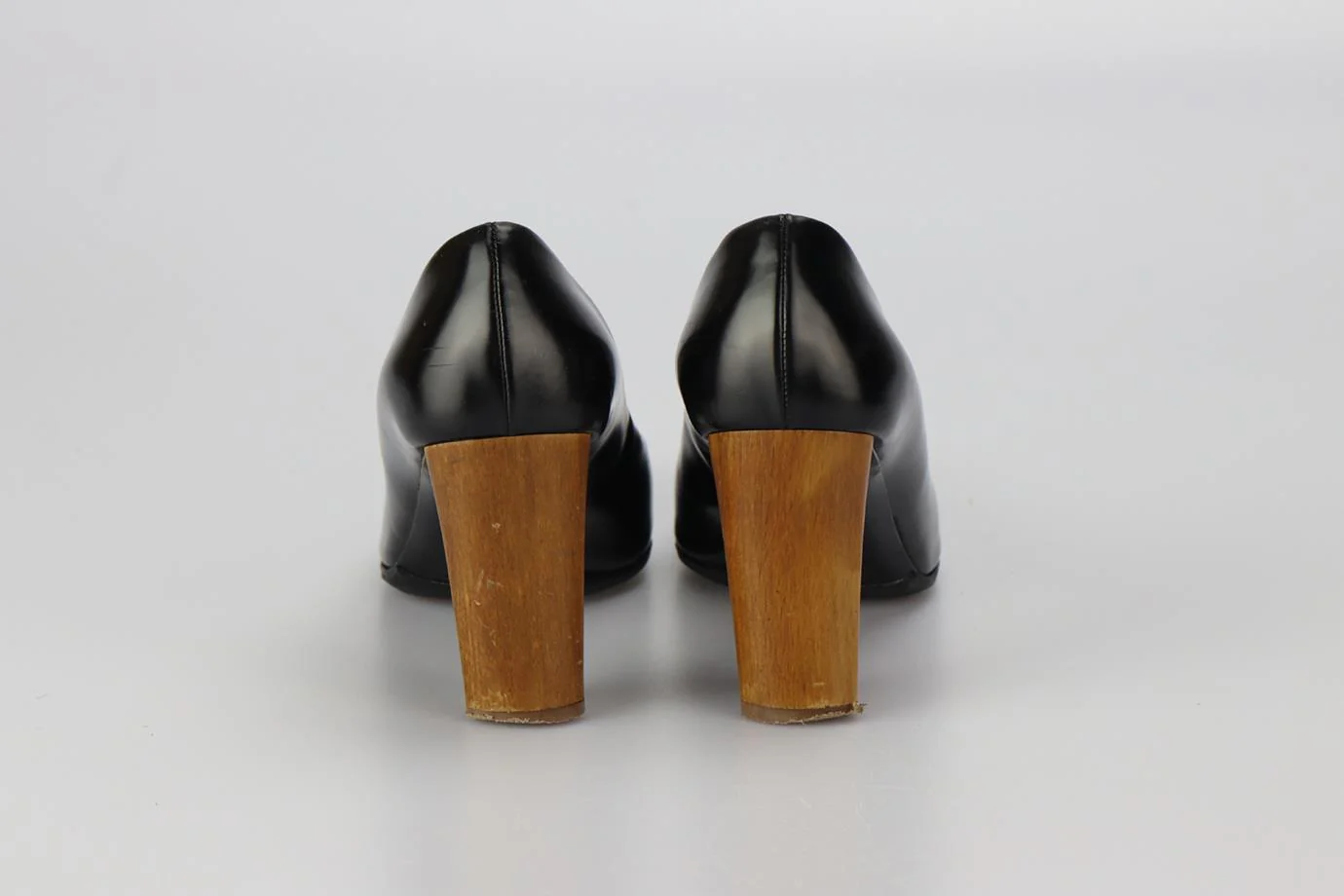 YVES SAINT LAURENT LEATHER PUMPS EU 38 UK 5 US 8 - Image 4