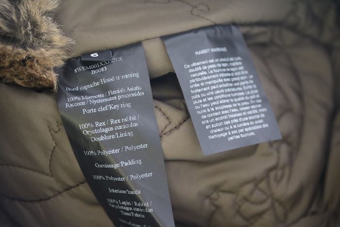 YVES SALOMON ENFANT KHAKI LINED COAT 6 YEARS - Image 6