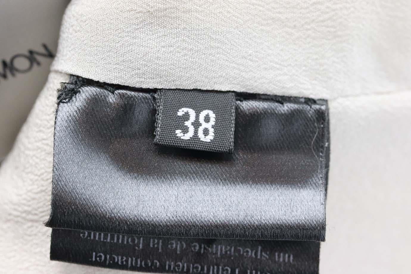 YVES SALOMON HOODED MINK FUR JACKET FR 38 UK 10 - Image 6