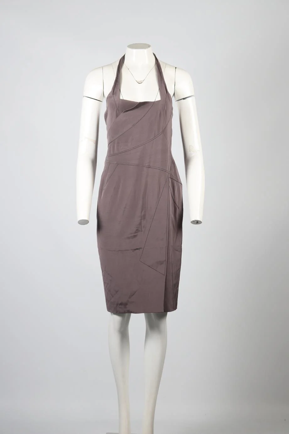 ZAC POSEN SILK BLEND MINI DRESS US 6 UK 10 - Image 2