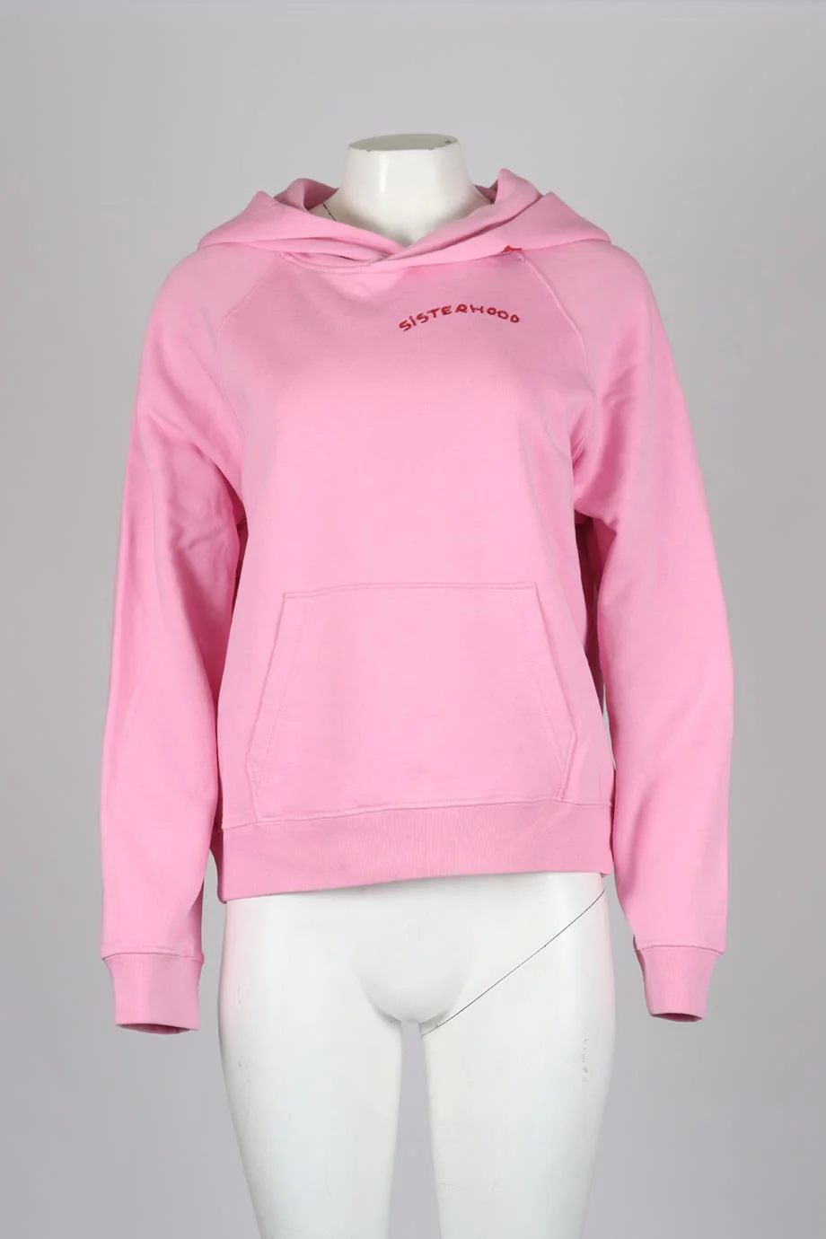 ZADIG AND VOLITARE PRINTED COTTON JERSEY HOODIE MEDIUM - Image 2