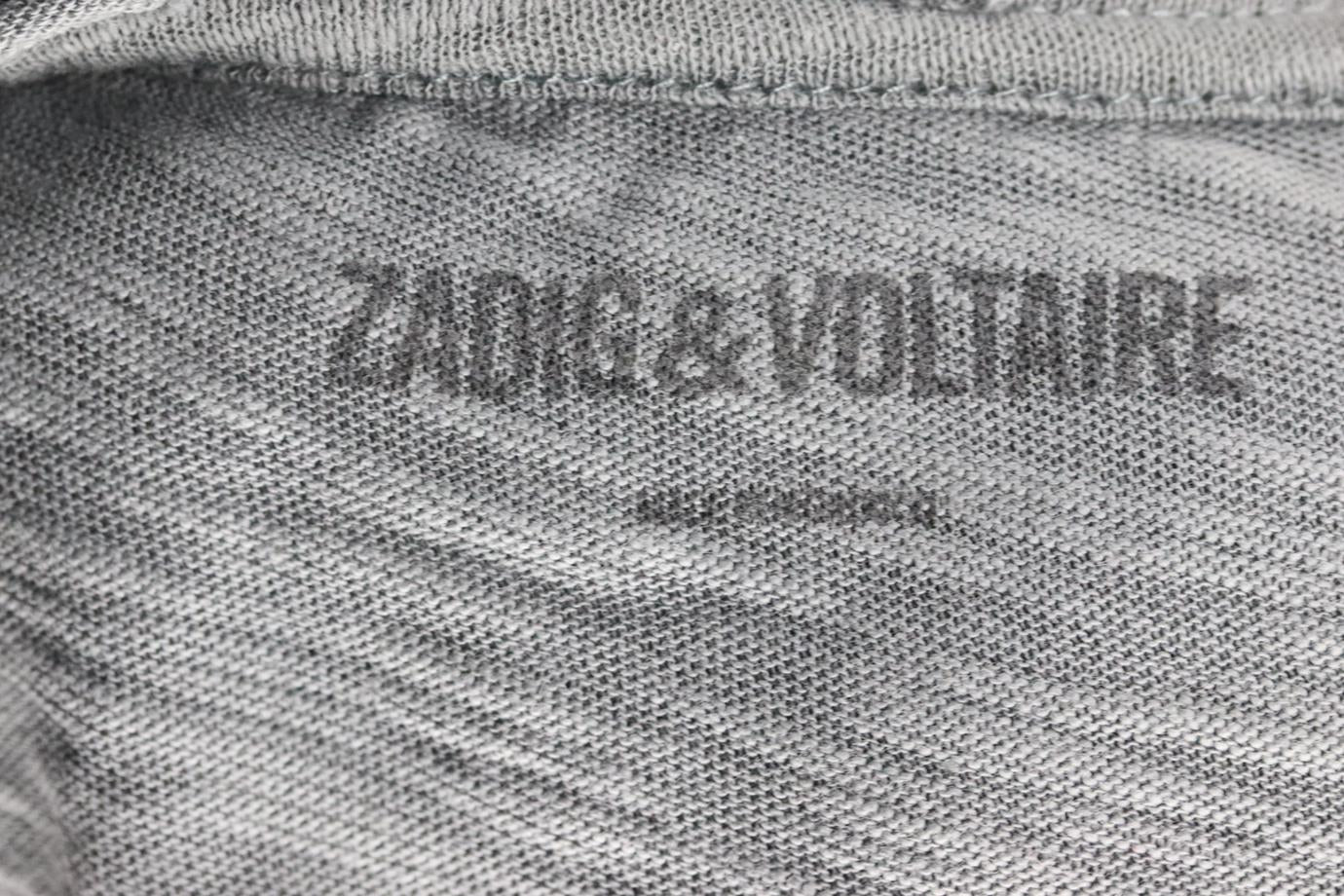ZADIG AND VOLTAIRE PRINTED COTTON JERSEY TOP LARGE - Image 4