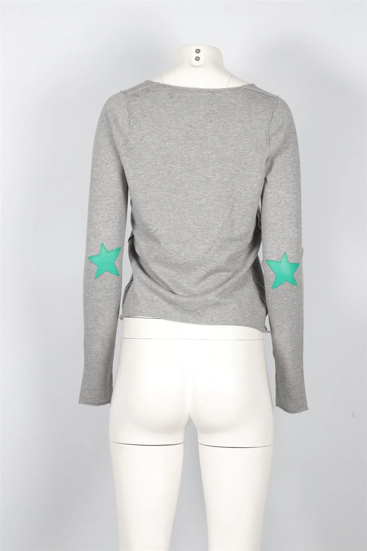 ZADIG & VOLTAIRE GREY COTTON SWEATER XSMALL - Image 4