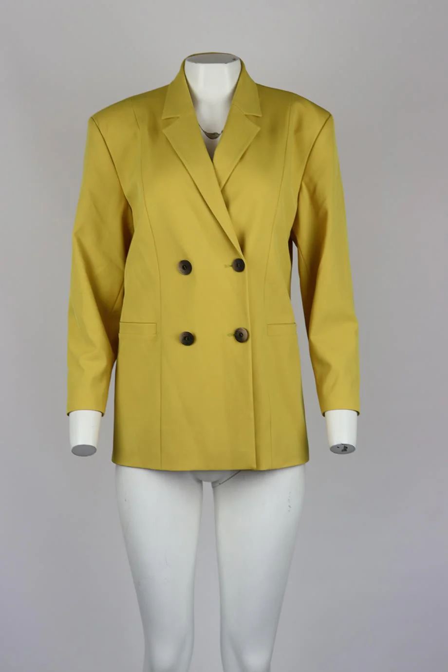 ZEYNAP ARCAY DOUBLE BREASTED WOOL BLAZER FR 36 UK 8 - Image 2