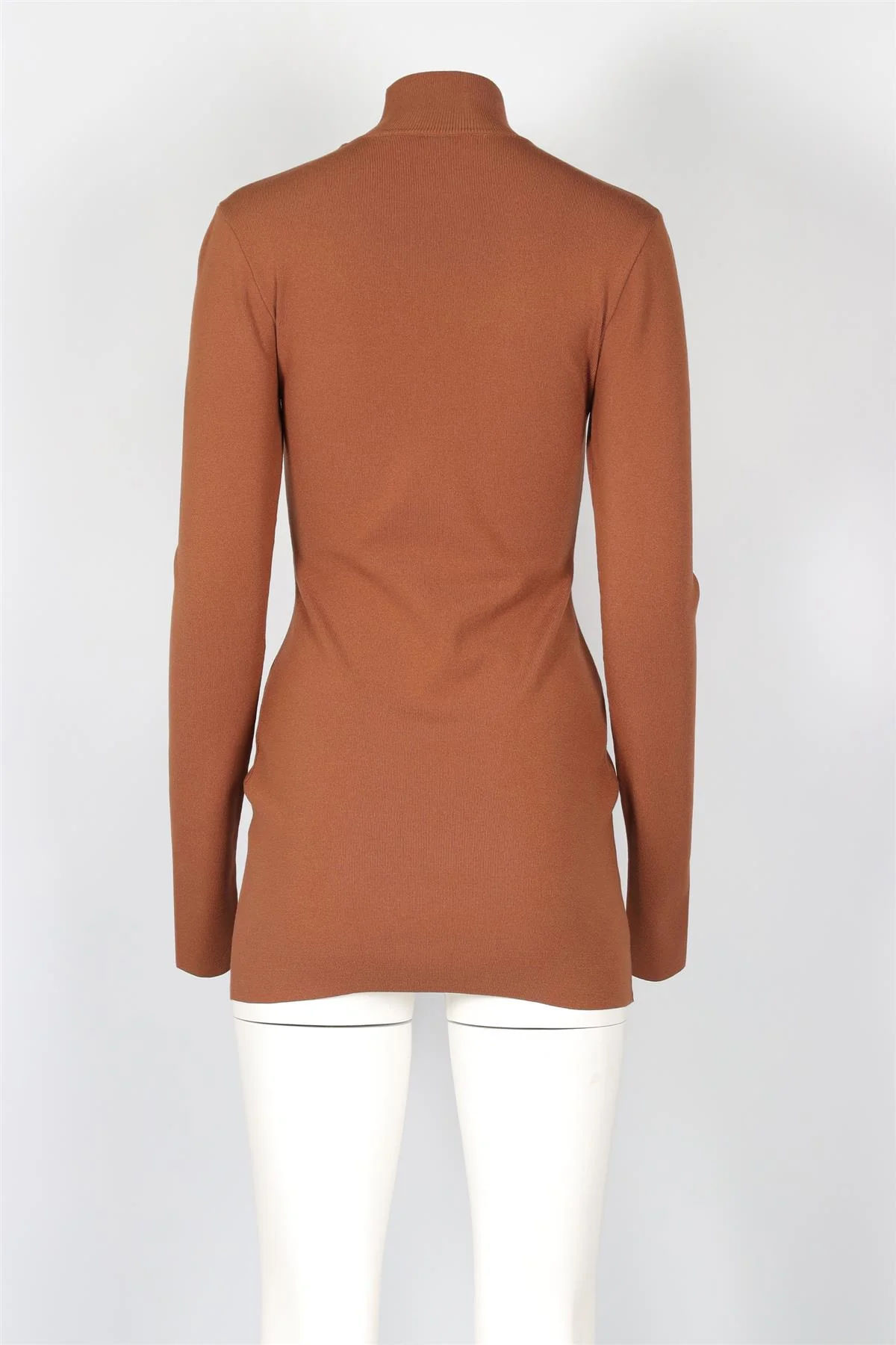 ZEYNEP ARCAY BROWN KNIT MINI DRESS UK 8 - Image 4