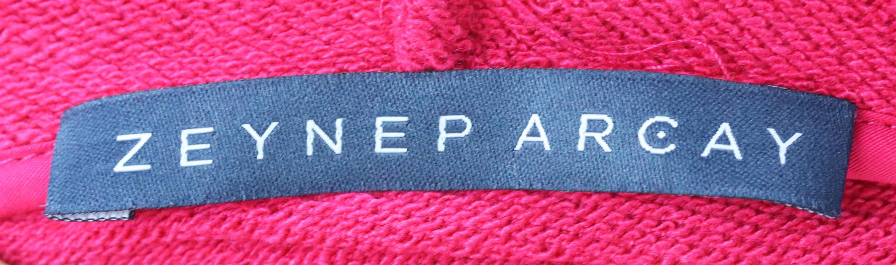 ZEYNEP ARCAY CROPPED COTTON TERRY HOODIE UK 8/10 - Image 5