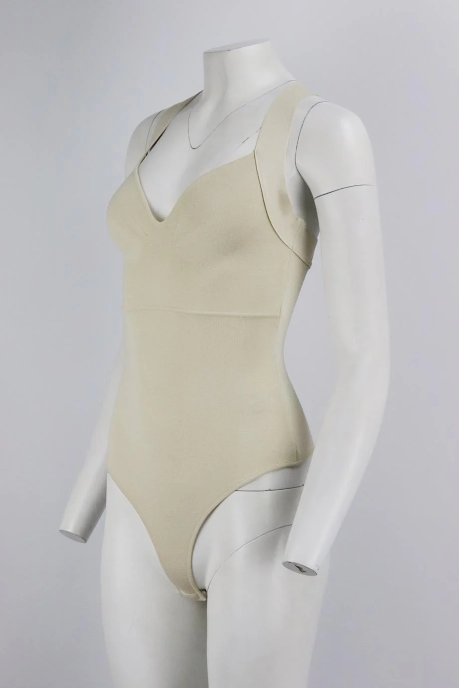 ZEYNEP ARCAY STRETCH KNIT BODYSUIT FR 36 UK 8 - Image 3