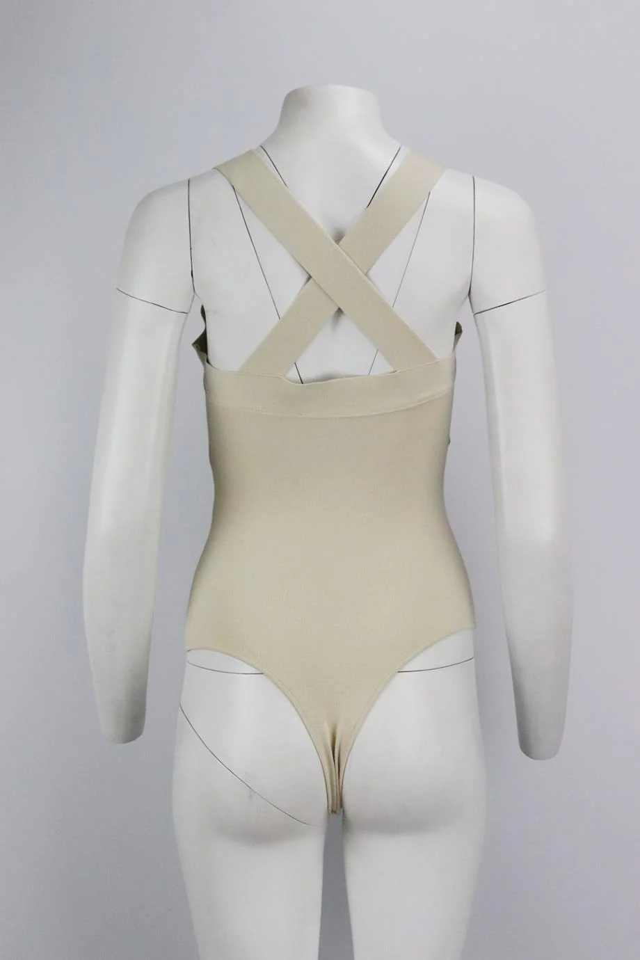 ZEYNEP ARCAY STRETCH KNIT BODYSUIT FR 36 UK 8 - Image 4