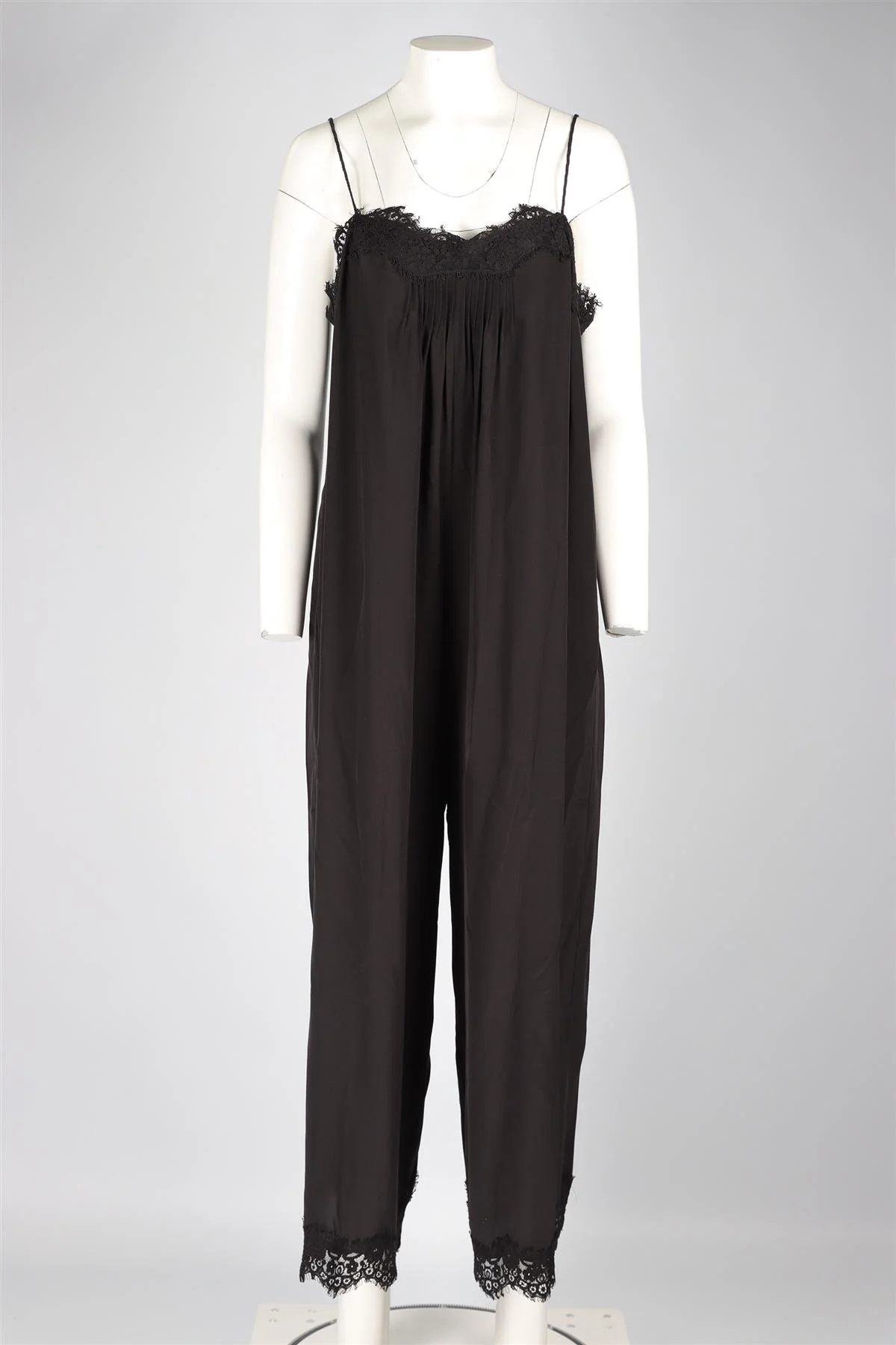 ZIMMERMANN BLACK SILK JUMPSUIT UK 14 - Image 2